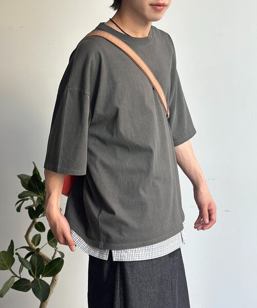 CPCM（シーピーシーエム）の「裾シャツドッキングタンク（キャミソール・メンズ・オレンジ/ブラック/ホワイト・LARGE/MEDIUM）」の20枚目の写真