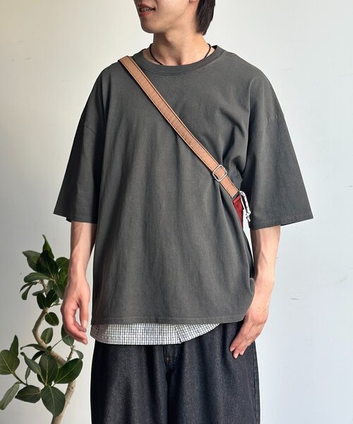 CPCM（シーピーシーエム）の「裾シャツドッキングタンク（キャミソール・メンズ・オレンジ/ブラック/ホワイト・LARGE/MEDIUM）」の21枚目の写真