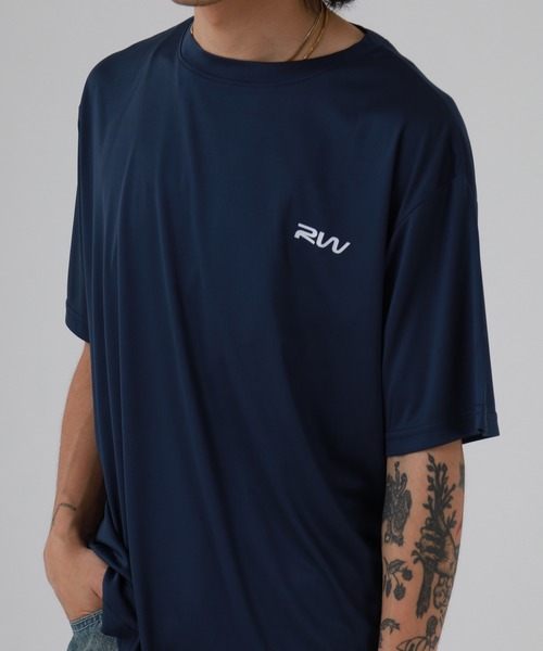 FUNALIVE(ファンアライブ)の「ドライ ストレッチ 軽量 半袖 Tシャツ(Tシャツ/カットソー・メンズ・ミント/ネイビー/ブラック/ホワイト・L/LL/M)」の12枚目の写真