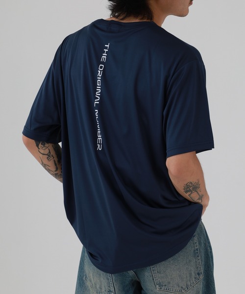 FUNALIVE(ファンアライブ)の「ドライ ストレッチ 軽量 半袖 Tシャツ(Tシャツ/カットソー・メンズ・ミント/ネイビー/ブラック/ホワイト・L/LL/M)」の14枚目の写真