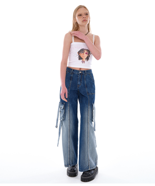 youthbath（ユースバース）の「ANDROID LACE SLEEVELESS_WHITE（Tシャツ/カットソー・レディース・その他・SMALL）」の5枚目の写真