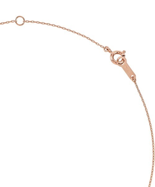 4℃(ヨンドシー)の「【WEB限定】【6月誕生石】 シルバー ムーンストーン ネックレス 一粒(ネックレス・レディース・ピンクゴールド・FREE)」の3枚目の写真