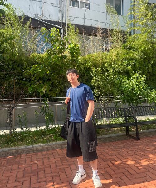 LXT（エルエックスティー）の「アイスクールメッシュ冷感クロップTシャツ[ブルー]（Tシャツ/カットソー・メンズ・その他・MEDIUM/LARGE/X-LARGE）」の8枚目の写真