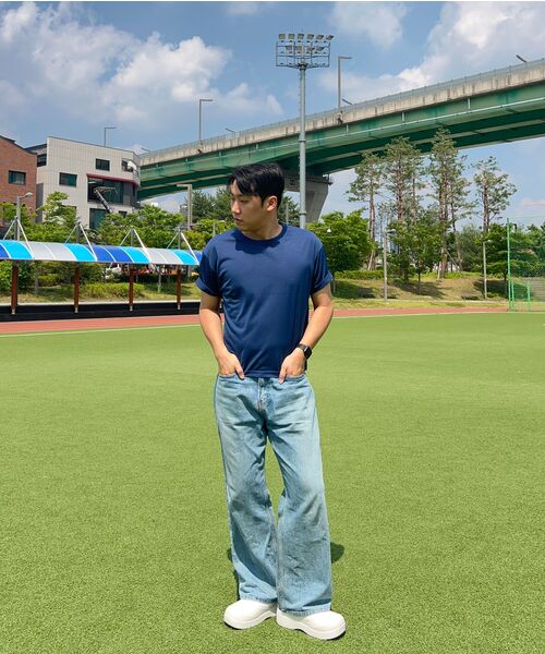 LXT（エルエックスティー）の「アイスクールメッシュ冷感クロップTシャツ[ブルー]（Tシャツ/カットソー・メンズ・その他・MEDIUM/LARGE/X-LARGE）」の10枚目の写真