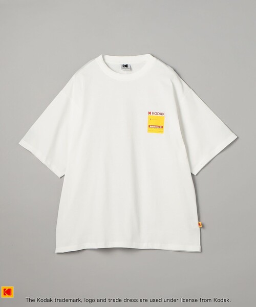 KODAK(コダック)の「Kodak(コダック)ロゴプリントTシャツ(Tシャツ/カットソー・メンズ・ブラック/ホワイト・L/M/S/XL)」の11枚目の写真