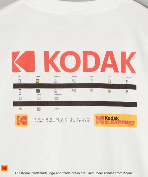 KODAK(コダック)の「Kodak(コダック)ロゴプリントTシャツ(Tシャツ/カットソー・メンズ・ブラック/ホワイト・L/M/S/XL)」の14枚目の写真