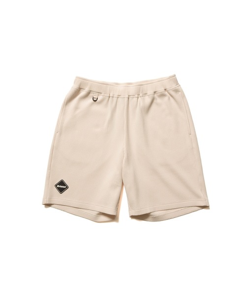 F.C.Real Bristol(エフシーレアルブリストル)の「TECH WAFFLE LOUNGE SHORTS(その他パンツ・メンズ・オフホワイト/ブラック/グレイッシュベージュ・MEDIUM/LARGE/X-LARGE/SMALL)」の2枚目の写真