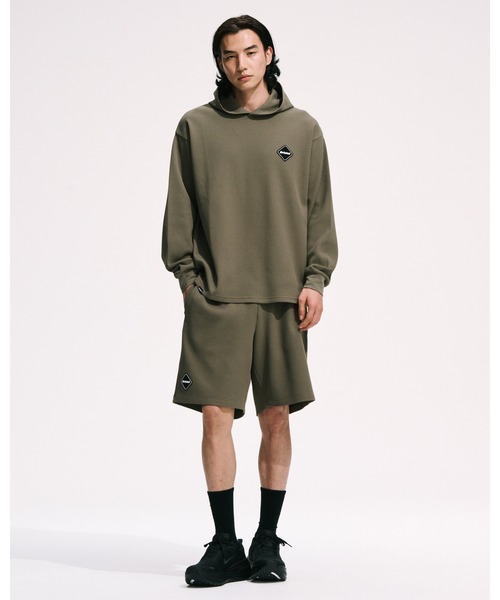 F.C.Real Bristol(エフシーレアルブリストル)の「TECH WAFFLE LOUNGE SHORTS(その他パンツ・メンズ・オフホワイト/ブラック/グレイッシュベージュ・MEDIUM/LARGE/X-LARGE/SMALL)」の7枚目の写真