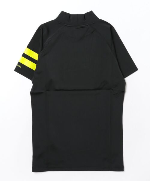 Hurley （ハーレー）の「【Hurley:ハーレー】キッズラッシュガード　UPF50+×速乾×高ストレッチ　ファントム素材　PHANTOM RASH ICON BLOCK PARTY（ラッシュガード・キッズ・ブラック×ゴールド/ブラック・150/130/160）」の11枚目の写真