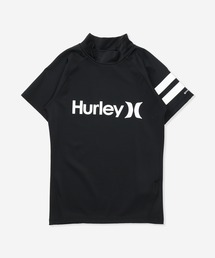 Hurley （ハーレー）の「【Hurley:ハーレー】キッズラッシュガード　UPF50+×速乾×高ストレッチ　ファントム素材　PHANTOM RASH ICON BLOCK PARTY（ラッシュガード）」