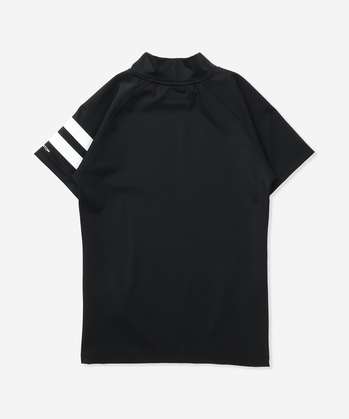 Hurley （ハーレー）の「【Hurley:ハーレー】キッズラッシュガード　UPF50+×速乾×高ストレッチ　ファントム素材　PHANTOM RASH ICON BLOCK PARTY（ラッシュガード・キッズ・ブラック×ゴールド/ブラック・150/130/160）」の3枚目の写真