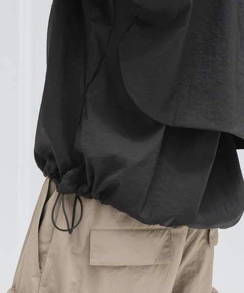 HEREIAM(ヘレイアム)の「【HEREIAM MEN】速乾&イージーケア&接触冷感&軽量/マイクロメッシュプルオーバー(Tシャツ/カットソー・メンズ・チャコール/ブラック・MEDIUM/LARGE)」の21枚目の写真