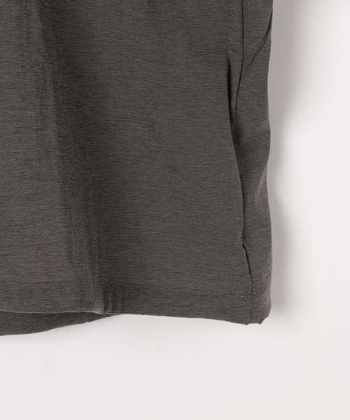 HEREIAM(ヘレイアム)の「【HEREIAM MEN】速乾&イージーケア&接触冷感&軽量/マイクロメッシュプルオーバー(Tシャツ/カットソー・メンズ・チャコール/ブラック・MEDIUM/LARGE)」の7枚目の写真