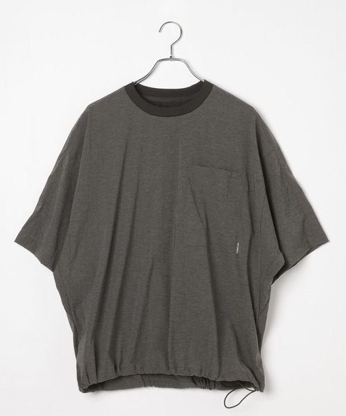 HEREIAM(ヘレイアム)の「【HEREIAM MEN】速乾&イージーケア&接触冷感&軽量/マイクロメッシュプルオーバー(Tシャツ/カットソー・メンズ・チャコール/ブラック・MEDIUM/LARGE)」の10枚目の写真