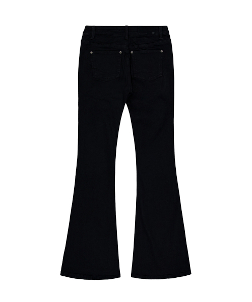 ROCKCAKE(ロックケーキ)の「Raven Zipper Bootcut Jeans - Black(デニムパンツ・レディース・その他・SMALL/MEDIUM/LARGE)」の5枚目の写真