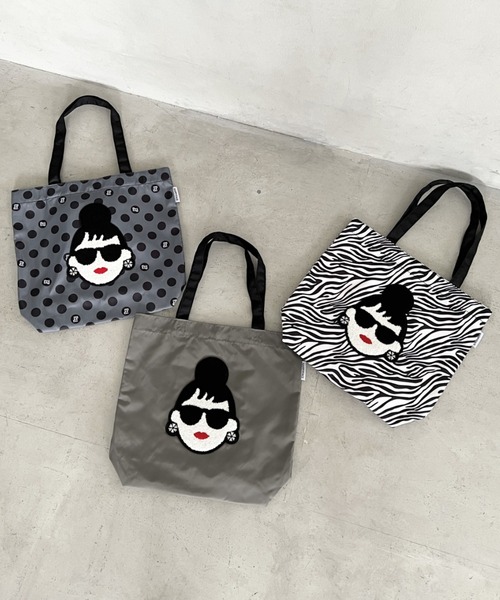 HAPPY FACE(ハッピーフェイス)の「EMMA 顔相良刺?新トート ヒョウGY(トートバッグ・レディース・レオパード・ONE SIZE)」の13枚目の写真