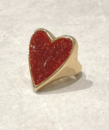 【 New market 】メタル ハート リング