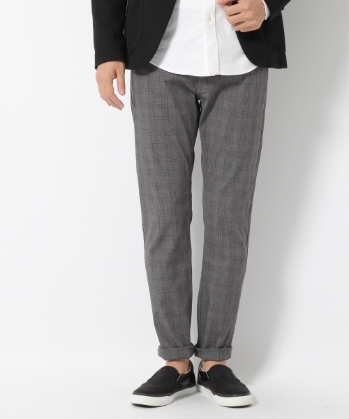 GLOBAL WORK（グローバルワーク）の「ストレッチスリムガラ５Ｐ/705590（その他パンツ・メンズ・ブラック/ダークグレー/カーキ・X-LARGE/MEDIUM/SMALL/LARGE）」の3枚目の写真