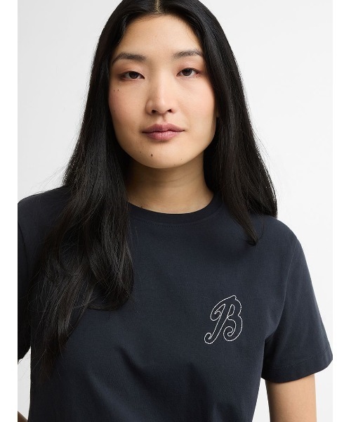 Barbour（バブアー）の「Rosalie ポイント刺繍Tシャツ（レディース）（Tシャツ/カットソー・レディース・ホワイト/ネイビー・10/8）」の10枚目の写真