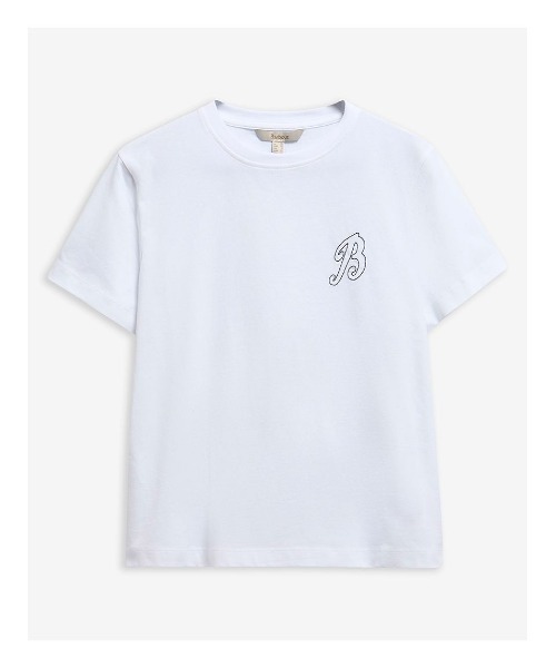 Barbour（バブアー）の「Rosalie ポイント刺繍Tシャツ（レディース）（Tシャツ/カットソー・レディース・ホワイト/ネイビー・10/8）」の11枚目の写真