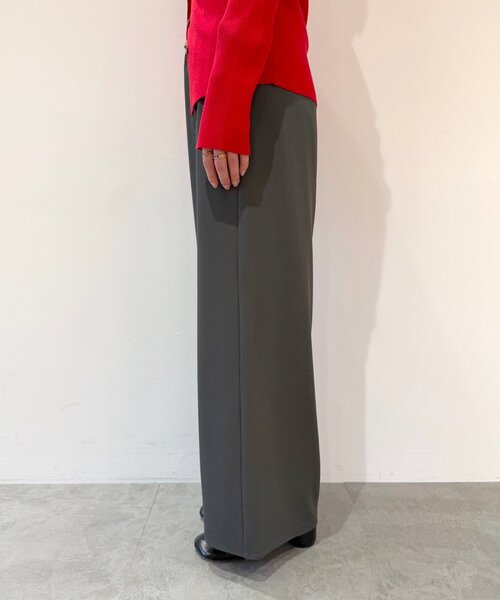 Omekashi(オメカシ)の「【低身長サイズあり/5色展開】newトロミイージーパンツ(スラックス・レディース・ブラウン/ブラック/アイボリー/チャコールグレー/グレイッシュベージュ・36/38/34)」の18枚目の写真
