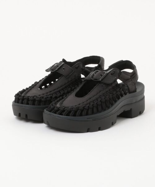 KEEN(キーン)の「【KEEN】1032210 UNEEK PLT MARY JANE(サンダル・レディース・ブラック・23/24/25)」の1枚目の写真