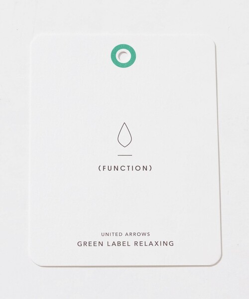 green label relaxing(グリーンレーベルリラクシング)の「リネンライク ストレート パンツ 2 マシンウォッシャブル 接触冷感(スラックス・レディース・ベージュ/ダークグレー・38/40/36)」の4枚目の写真