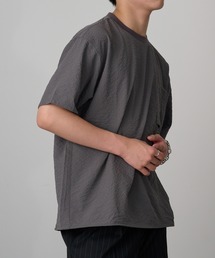 ROOT THREE（ルートスリー）の「【ROOT THREE】ポリリップコンフィポケットTシャツ 056570（Tシャツ/カットソー）」