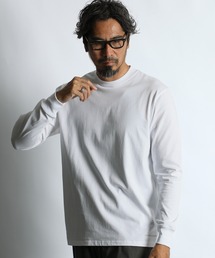 The DUFFER of ST.GEORGE(�U�_�t�@�[�I�u�Z���g�W���[�W)��SILKY TOUCH SHIELD NECK L/S TEE�F�V���R���o�C�I���H �V�[���h�l�b�N ����T / �ݗ�����h�~ / �V���L�[�^�b�` / �X���[�X�V��(T�V���c/�J�b�g�\�[)