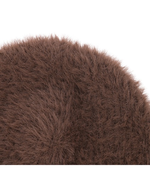 Guess(ゲス)の「KNIT Beanie ビーニー ニット帽(ニットキャップ/ビーニー・レディース・ブラック/オフホワイト/ダークブラウン・MEDIUM)」の5枚目の写真