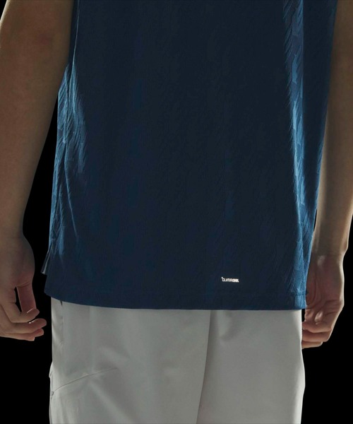 adidas(アディダス)の「ジャカード 半袖ポロ【adidas Golf/アディダスゴルフ】(ポロシャツ・メンズ・ブルー・LARGE/X-LARGE/XX-LARGE/3XL/SMALL/MEDIUM)」の10枚目の写真