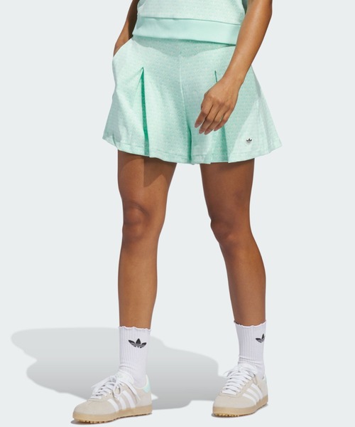 adidas(アディダス)の「オリジナルス オールオーバー スコート【adidas Golf/アディダスゴルフ】(その他パンツ・レディース・グリーン・SMALL/MEDIUM/LARGE/X-LARGE/X-SMALL)」の1枚目の写真