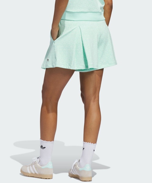 adidas(アディダス)の「オリジナルス オールオーバー スコート【adidas Golf/アディダスゴルフ】(その他パンツ・レディース・グリーン・SMALL/MEDIUM/LARGE/X-LARGE/X-SMALL)」の2枚目の写真