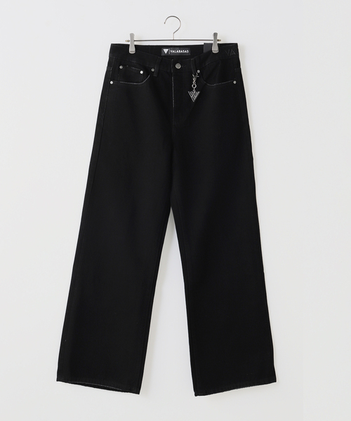 VALABASAS(ヴァラバサス)の「VALABASAS / ヴァラバサス Mr.Baggy(デニムパンツ・メンズ・ネイビー/サックスブルー/チャコールグレー/ブラック・32/30)」の2枚目の写真