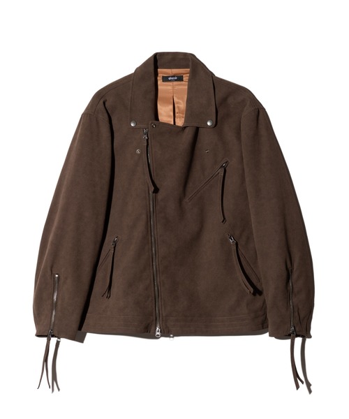 glamb(グラム)の「Loose Riders Jacket / ルーズライダースジャケット(ライダースジャケット・メンズ・ブラック/ブラウン・S/M/L)」の5枚目の写真