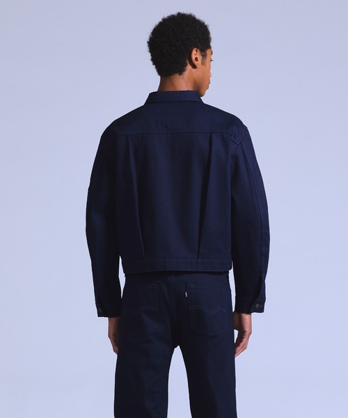 Levi's(リーバイス)の「Levi's/リーバイス BLUETAB(TM) TYPEⅠトラッカージャケット(デニムジャケット・メンズ・ネイビー・XL/S/M/L)」の10枚目の写真