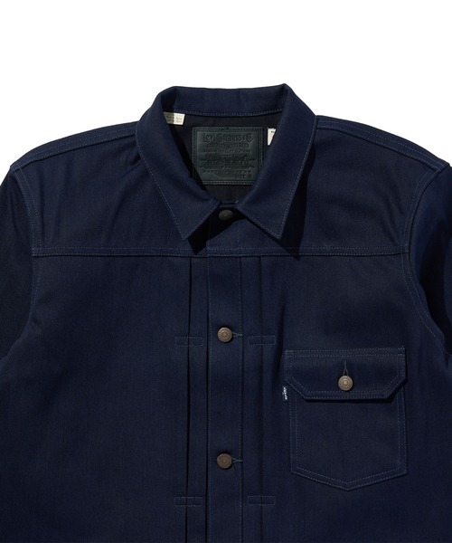 Levi's(リーバイス)の「Levi's/リーバイス BLUETAB(TM) TYPEⅠトラッカージャケット(デニムジャケット・メンズ・ネイビー・XL/S/M/L)」の13枚目の写真