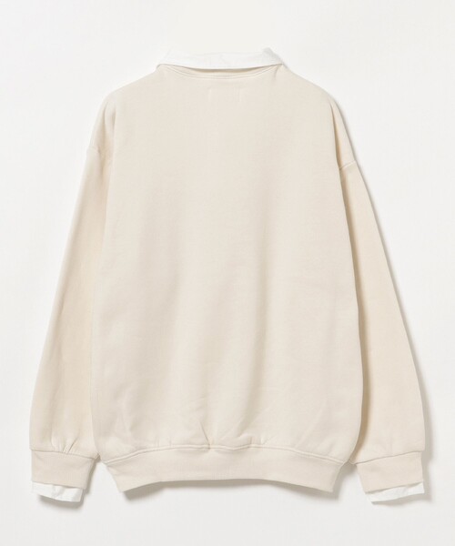BEAMS HEART(ビームスハート)の「シャツ レイヤード風 スウェット(スウェット・レディース・ブラウン/ライトグレー/ホワイト系その他5・FREE)」の20枚目の写真