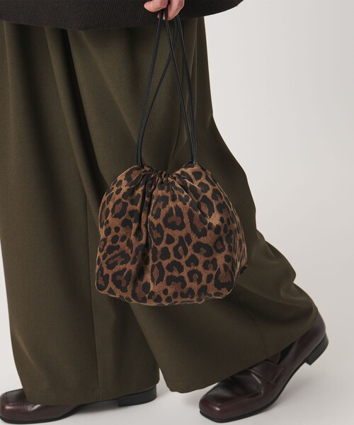 MARW UNITED ARROWS(マルゥ ユナイテッドアローズ)の「<MARW UNITED ARROWS>レオパード ドロスト バッグ(ボディバッグ/ウエストポーチ・レディース・ブラウン系/ダークグレー・FREE)」の18枚目の写真