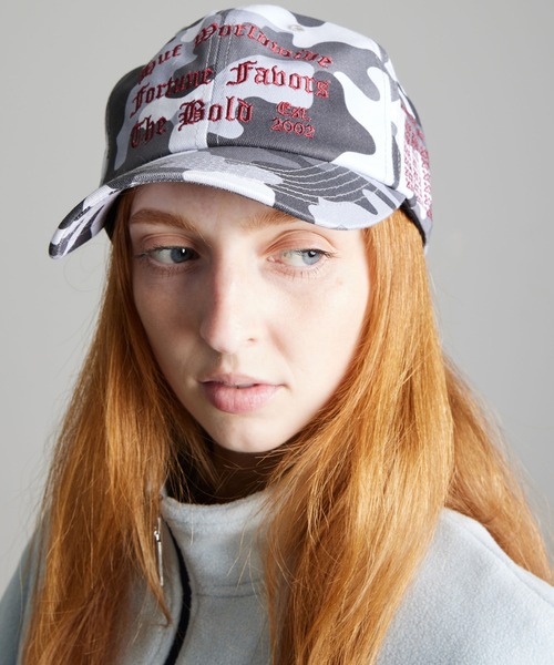 HUF（ハフ）の「OLYMPIA 6 PANEL HAT（キャップ・メンズ・ブラック/カモフラージュ・O/S）」の14枚目の写真