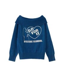 HYSTERIC GLAMOUR | GO FOR IT セーター(ニット/セーター)