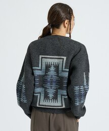 PENDLETON | 【PENDLETON/ペンドルトン】HARDING / Shetland Wool Cardigan / シェットランドウールクルーネックニット(ニット/セーター)