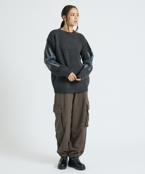 PENDLETON(ペンドルトン)の「【PENDLETON/ペンドルトン】HARDING / Shetland Wool Cardigan / シェットランドウールクルーネックニット(ニット/セーター・メンズ・ライトブラウン/ブラック/グレー・M/L)」の14枚目の写真