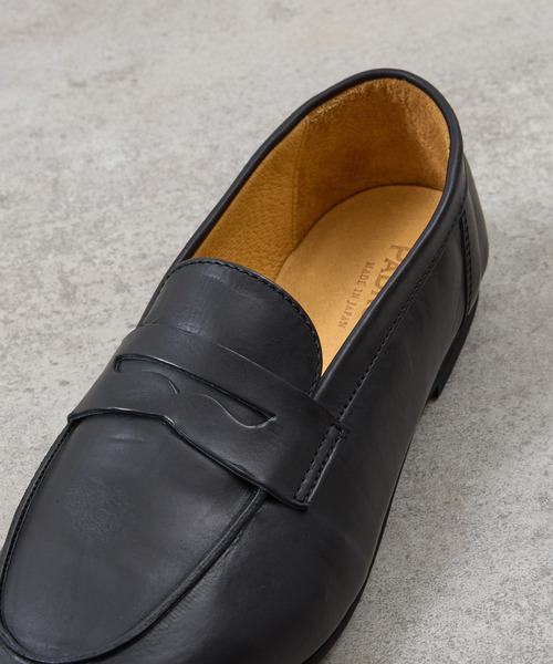 PADRONE（パドローネ）の「PADRONE パドローネ / FT Loafers フラットソールレザーローファー / PU8185-2002（ローファー・メンズ・ブラウン/ブラック・40/41/42）」の12枚目の写真