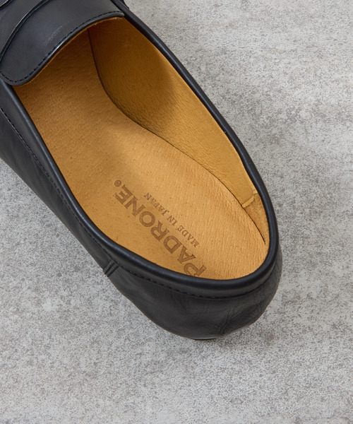 PADRONE（パドローネ）の「PADRONE パドローネ / FT Loafers フラットソールレザーローファー / PU8185-2002（ローファー・メンズ・ブラウン/ブラック・40/41/42）」の17枚目の写真