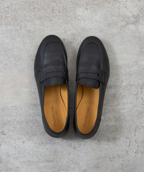 PADRONE（パドローネ）の「PADRONE パドローネ / FT Loafers フラットソールレザーローファー / PU8185-2002（ローファー・メンズ・ブラウン/ブラック・40/41/42）」の19枚目の写真