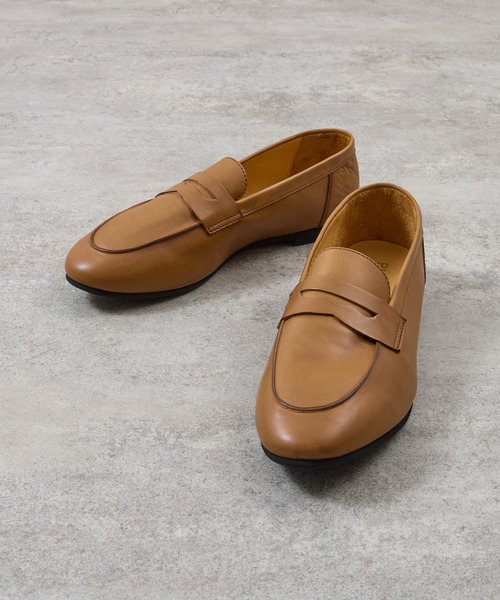 PADRONE（パドローネ）の「PADRONE パドローネ / FT Loafers フラットソールレザーローファー / PU8185-2002（ローファー・メンズ・ブラウン/ブラック・40/41/42）」の20枚目の写真