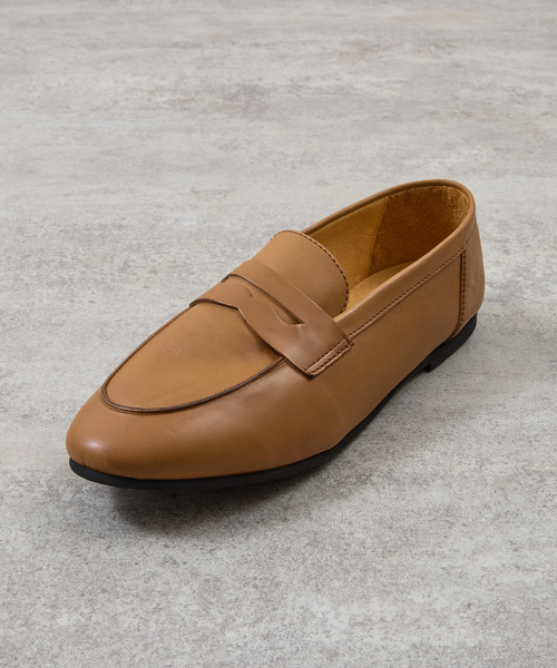 PADRONE（パドローネ）の「PADRONE パドローネ / FT Loafers フラットソールレザーローファー / PU8185-2002（ローファー・メンズ・ブラウン/ブラック・40/41/42）」の21枚目の写真