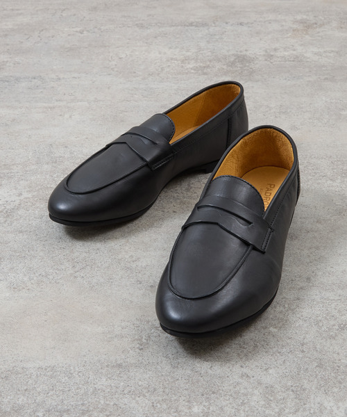 PADRONE（パドローネ）の「PADRONE パドローネ / FT Loafers フラットソールレザーローファー / PU8185-2002（ローファー・メンズ・ブラウン/ブラック・40/41/42）」の9枚目の写真