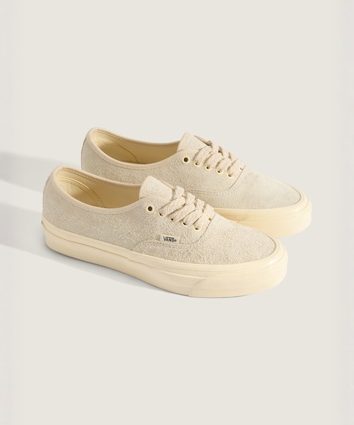 VANS(バンズ)の「VANS PREMIUM オーセンティック ヘアリースエード / LX Authentic 44 HAIRY SUEDE CREME BRULEE VN000Z6RCHW1(スニーカー・メンズ・オフホワイト・4.5/5/5.5/6/6.5/7/7.5/8/8.5/9/9.5/10/10.5/11/12)」の3枚目の写真